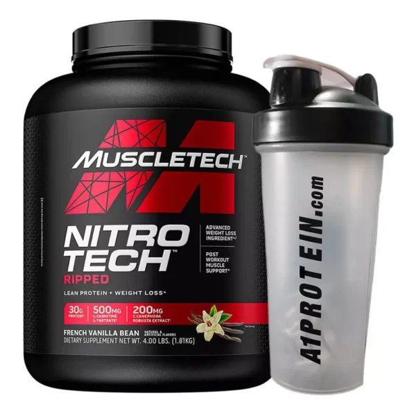 MT Nitro Tech Ripped French Vanilla Bean 4lbs