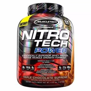 MuscleTech Nitro Tech Power Protein Triple Chocolate Supreme 4lbs