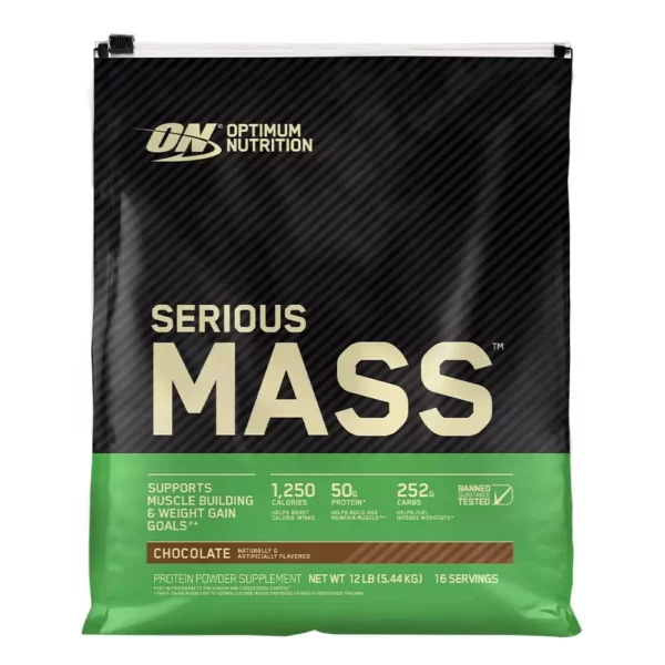ON Serious Mass Chocolate Flavor 12lb