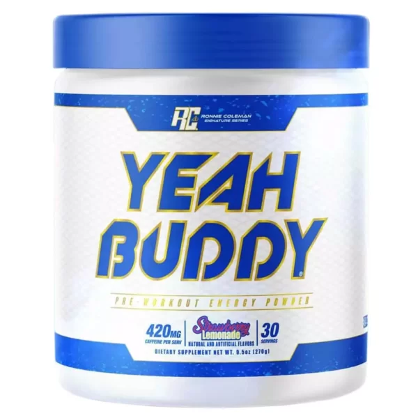 RC Yeah Buddy Pre Workout Strawberry Lemonade 270g