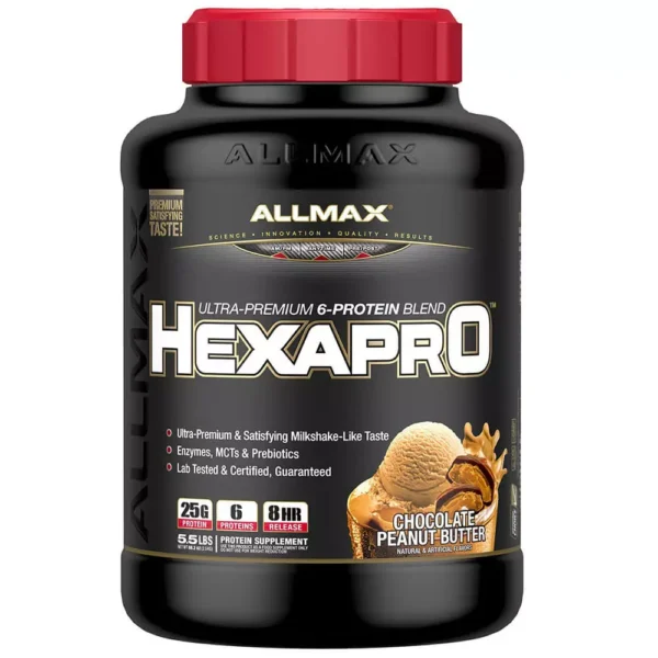 AllMax Hexapro Chocolate Peanut Butter 5lbs
