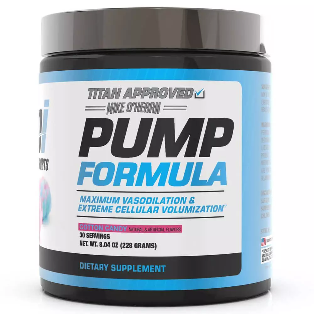BPI Pump Formula Cotton Candy 30 Servings