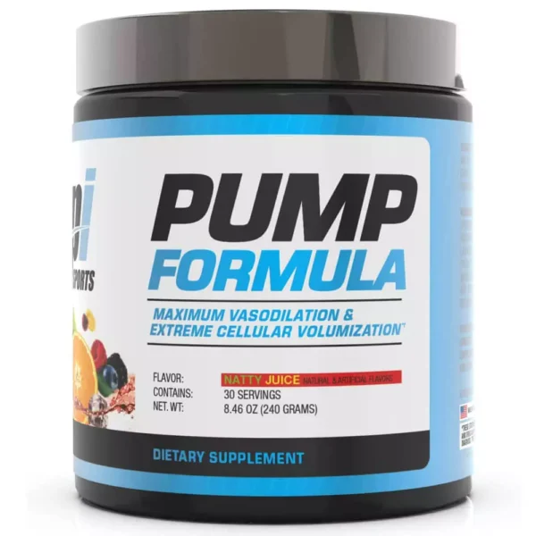 BPI Pump Formula natty Juice 30 Servings