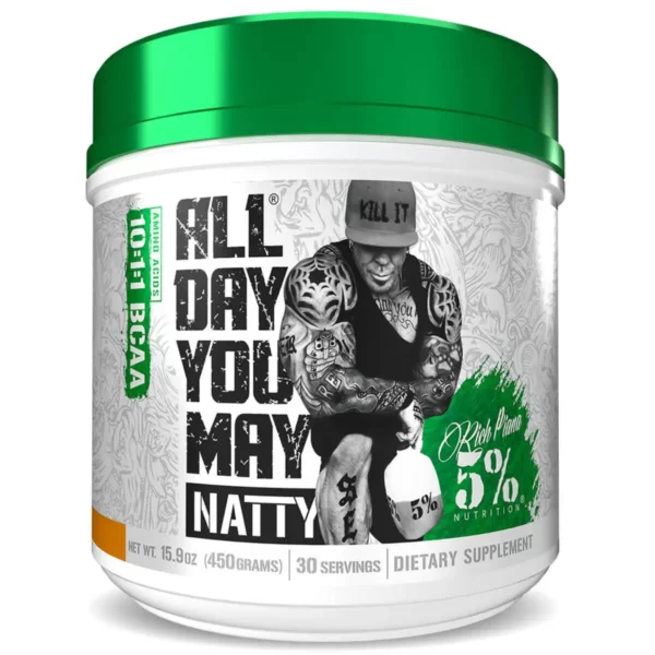 5% Nutrition All Day You May Natty 450g Strawberry Lemonade