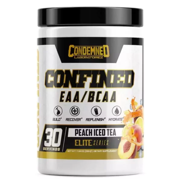 Condemned BCAA Peach Iced Tea 30 Servings