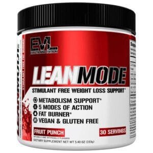 EVL Lean Mode Weight Loss Supplement Fruit Punch