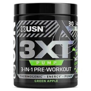 USN 3XT Pump Green Apple 30 Servings