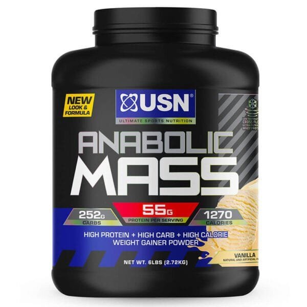 USN Anabolic Mass 6 lbs Vanilla