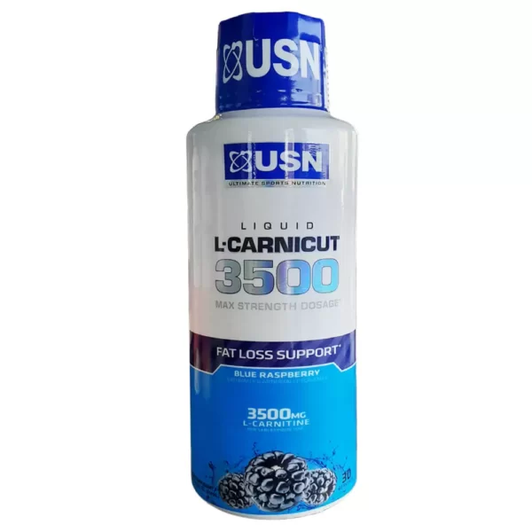 USN L-Carnicut 3500 Blue Raspberry 30 Servings