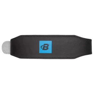 Body Building Leather Padded Belt - Medium - Black