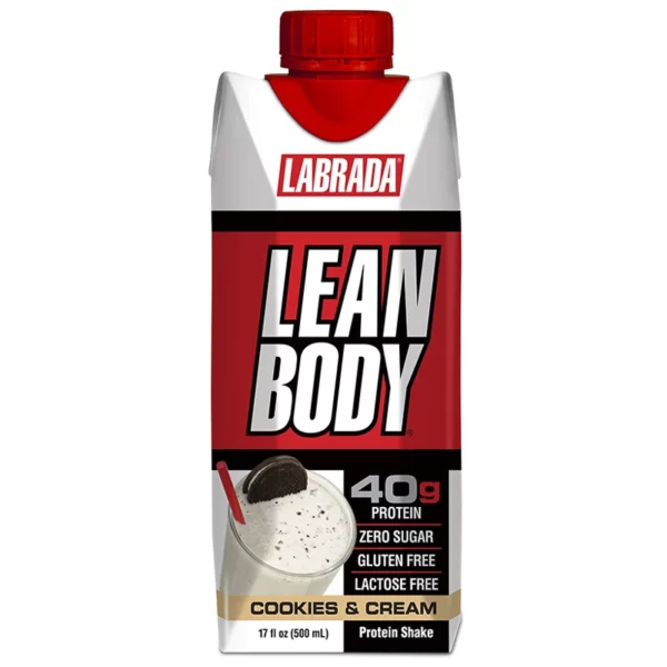 Labrada Lean Body Protein Shake Cookies Cream 500ml