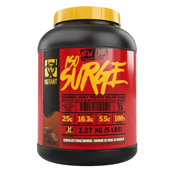 Mutant Iso Surge Chocolate Fudge Brownie 2.27kg