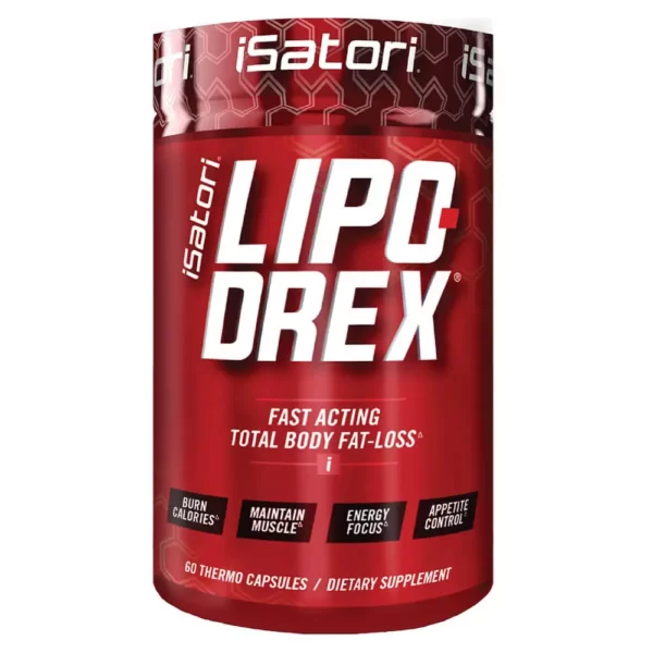 Isatori Lipo Drex Fast Acting Fat Loss 60 Thermo Capsules