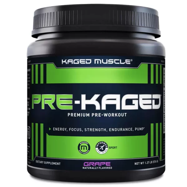 Kaged Muscle Pre-Kaged Pre-Workout Grape 574g