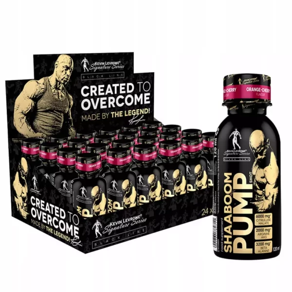 Kevin Levrone Scatterbrain Shot Orange Cherry 120ml Box