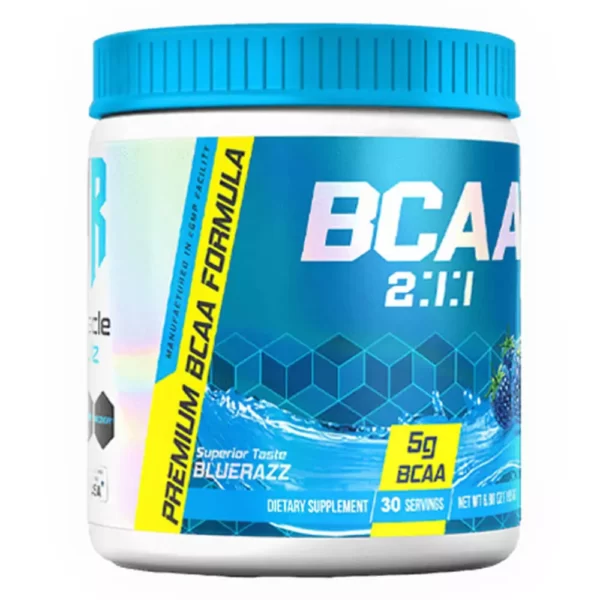 Muscle Rulz 5g BCAA 30 Servings Blue Razz 195g