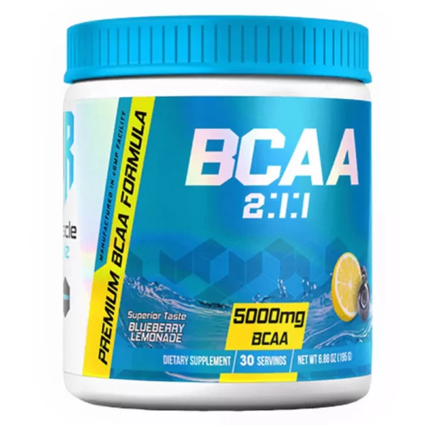 Muscle Rulz 5g BCAA 30 Servings Blueberry Lemonade 195g