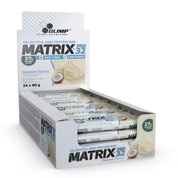 Olimp Matrix Protein Bar Coconut 80g Box
