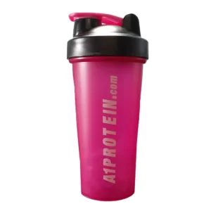 A1Protein Shaker Bottle Pink 600 ml BPA Free