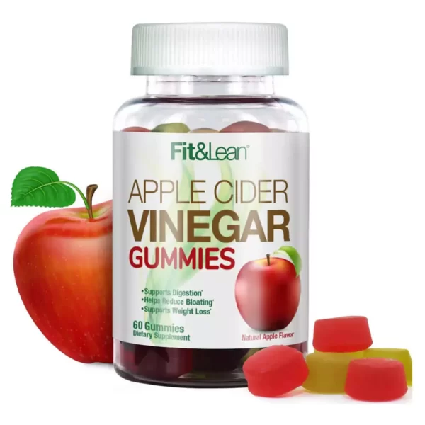 Fit & Lean Apple Cider Vinegar 60 Gummies