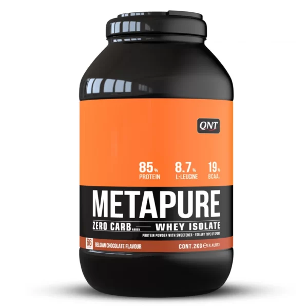 QNT Sport Metapure Zero Carb Isolate Belgian Chocolate 2kg