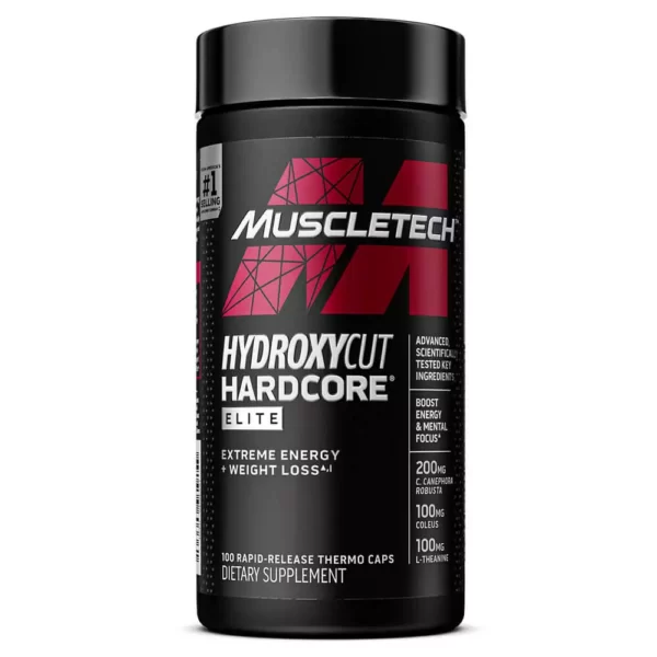 MT Hydroxycut Hardcore Elite 100 Capsules