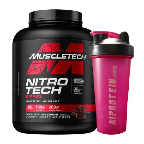 MT Nitro Tech Ripped Chocolate Fudge Brownie 4lbs