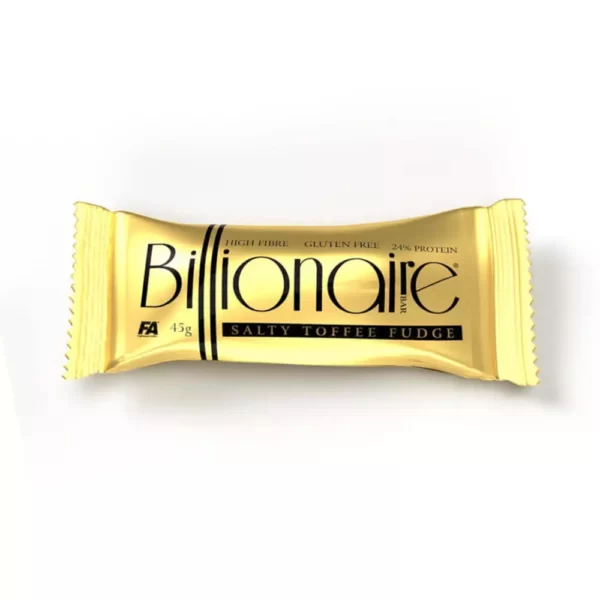FA Billionaire Protein Bar Salty Toffee Fudge 45g