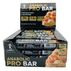 Kevin Levrone Anabolic Pro Bar Caramel 55g x 24