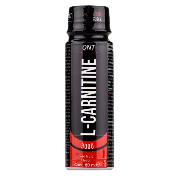 QNT L-Carnitine 3000 Red Fruit Zero Sugar 80ml