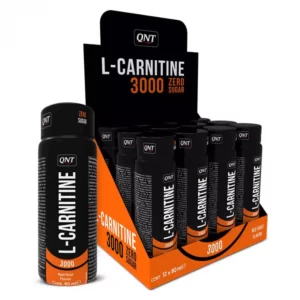 QNT L-Carnitine 3000 Red Fruit Zero Sugar 80ml x 12 Side