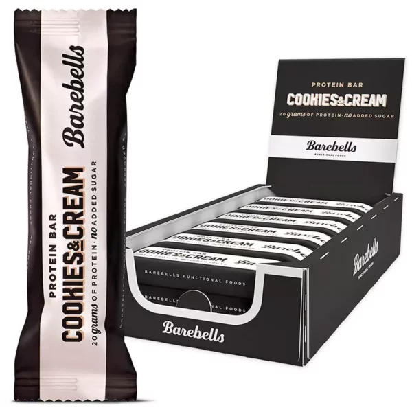Barebells Protein Bar 55g Cookies Cream Pack of 12
