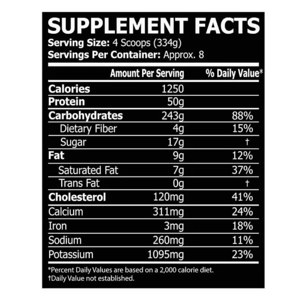 Core Champs Mass Gainer Chocolate 6lbs
