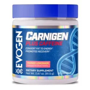 Evogen Carnigen Plus Caffeine Mango Lemonade 81g