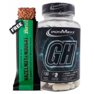 Ironmaxx GH 130 Capsules With Barebells Bar