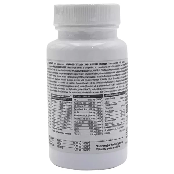 TREC Multipack 60 Caps Facts