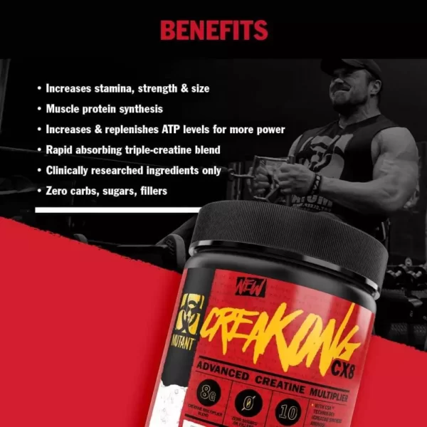 Mutant CreaKong CX8 Benefits
