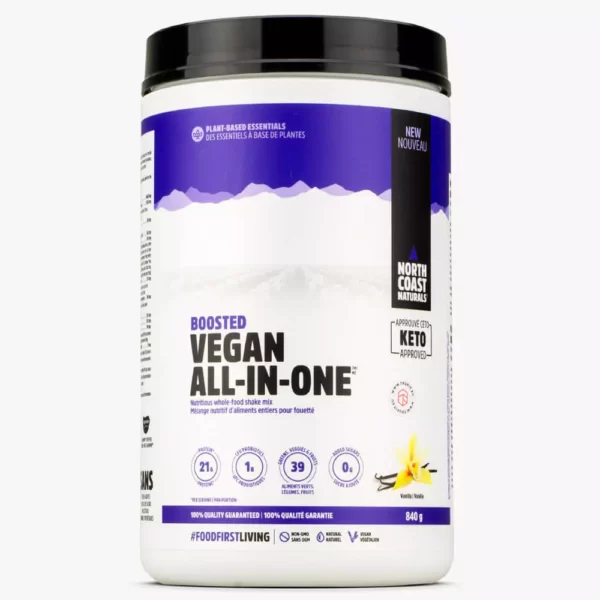North Coast Boosted Vegan Protein Vanilla 840g