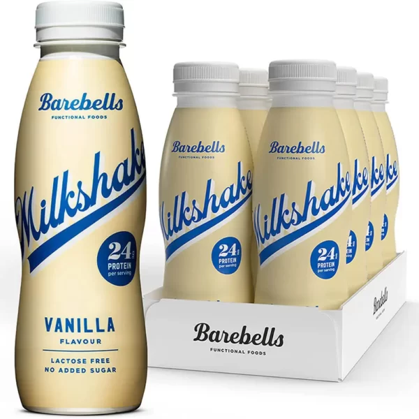 Barebells Protein Milkshake Vanilla 330ml Pack of 8