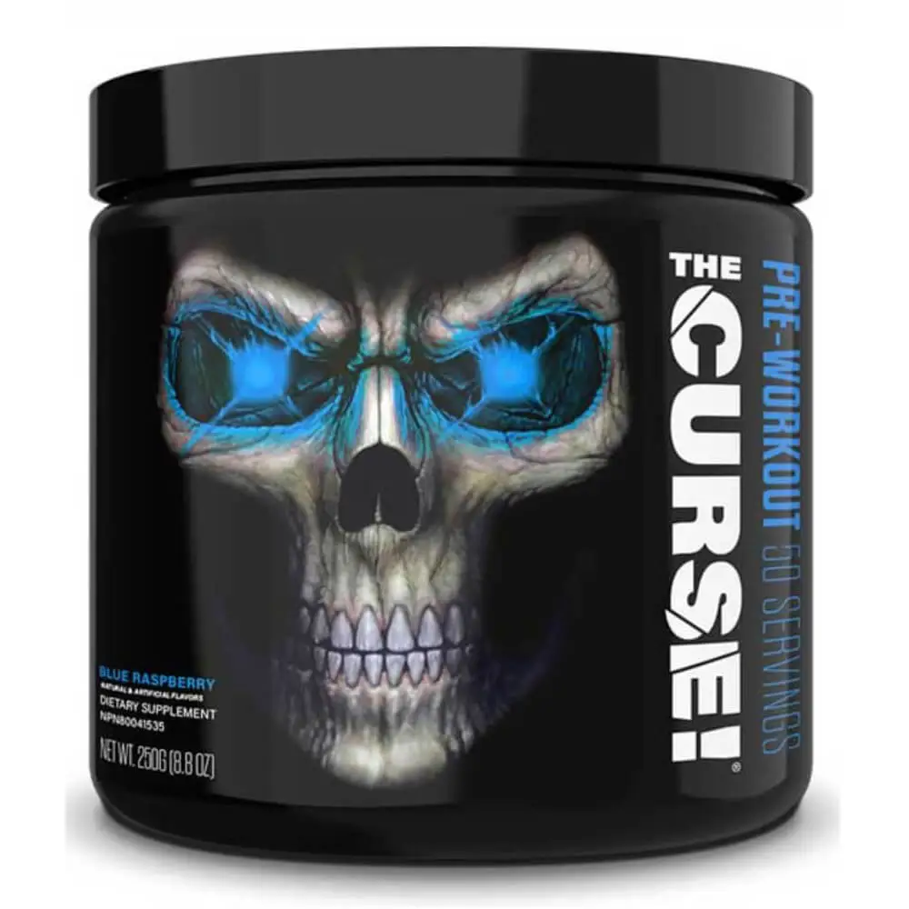 JNX The Curse Pre-Workout Blue Raspberry 250g