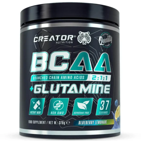 Creator BCAA + Glutamine Blueberry Lemonade 37 Servings 370g