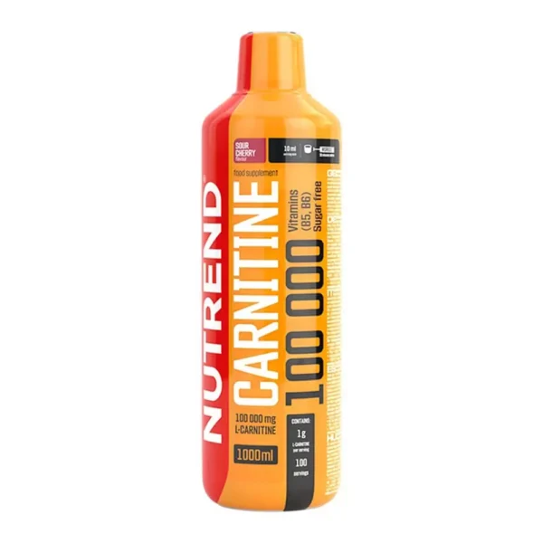 Nutrend Carnitine 100000mg L-Carnitine 1000ml Sour Cherry