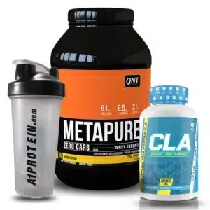 QNT Metapure Protein Bundle Whey Isolate + Free CLA & Shaker