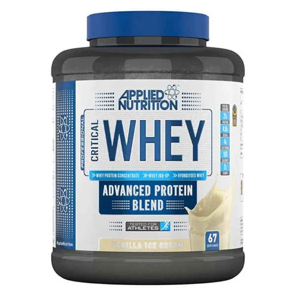 APPLIED NUTRITION CRITICAL WHEY 2KG VANILLA ICE CREAM