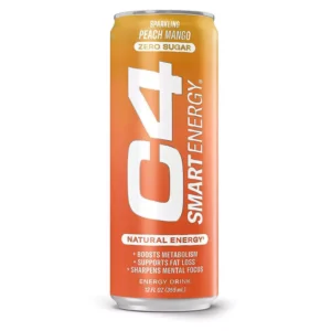 C4 Rtd Smart Energy 355ml Peach Mango