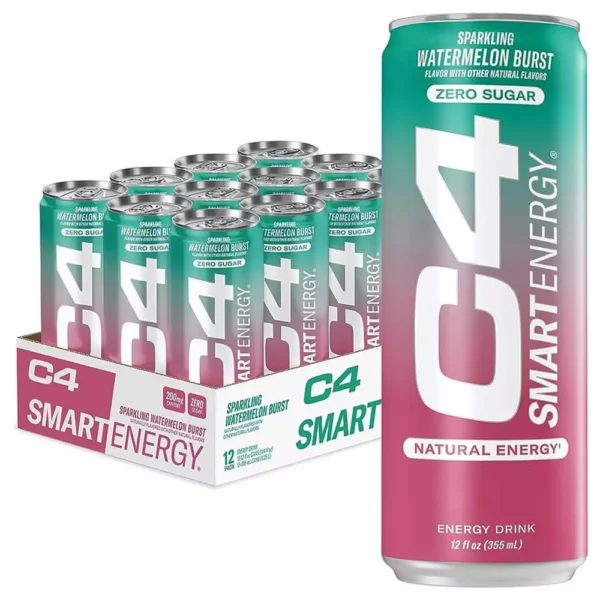 C4 Rtd Smart Energy 355ml Watermelon Burst-Box