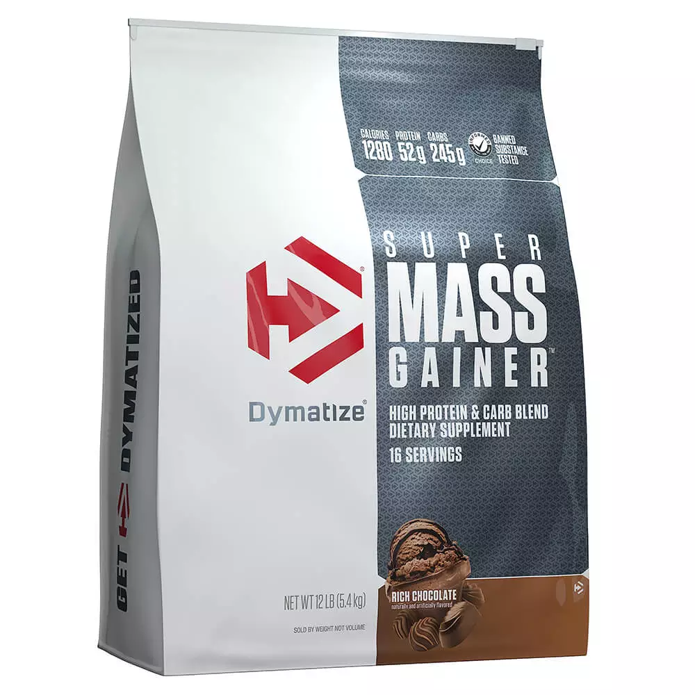 DYMATIZE SUPER MASS GAINER 12LB CHOCOLATE