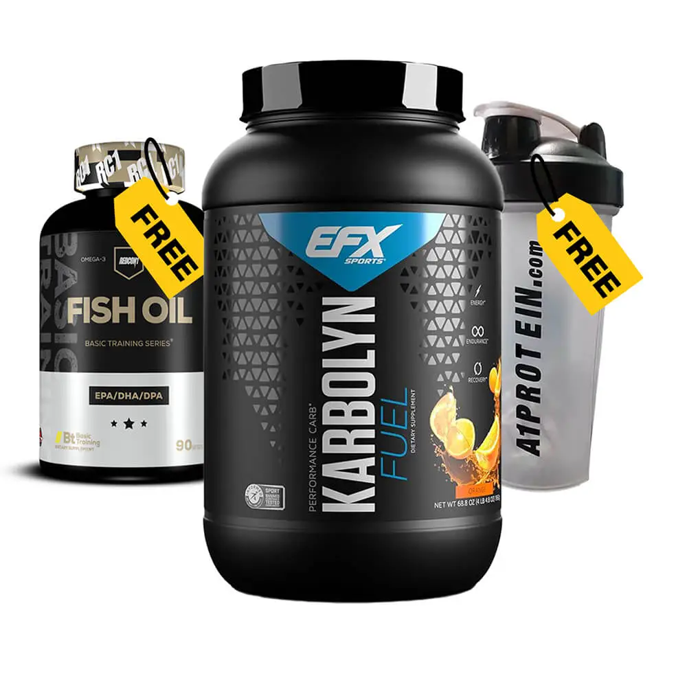 EFX SPORT KARBOLYN FUEL 1950G ORANGE Free Shaker and Fish Oil