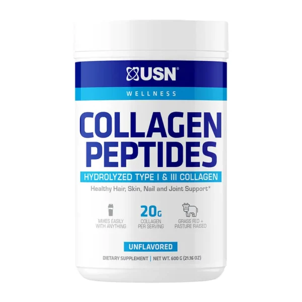 Usn Vibrance Collagen Peptides Unflavor 600g