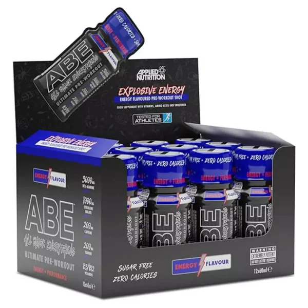Applied Nutrition ABE Ultimate Pre Workout Shot Energy Box of 24